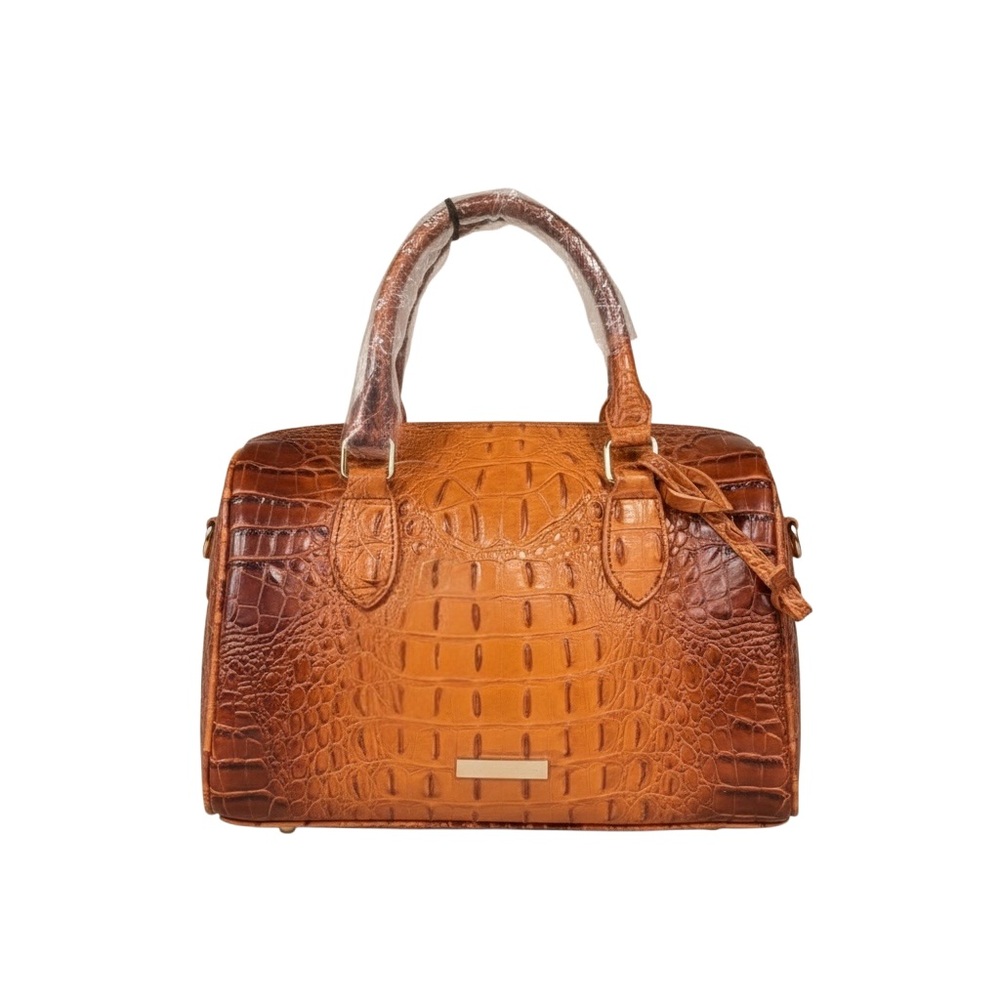 womens elegant crossbody handbag crocodile print detachable